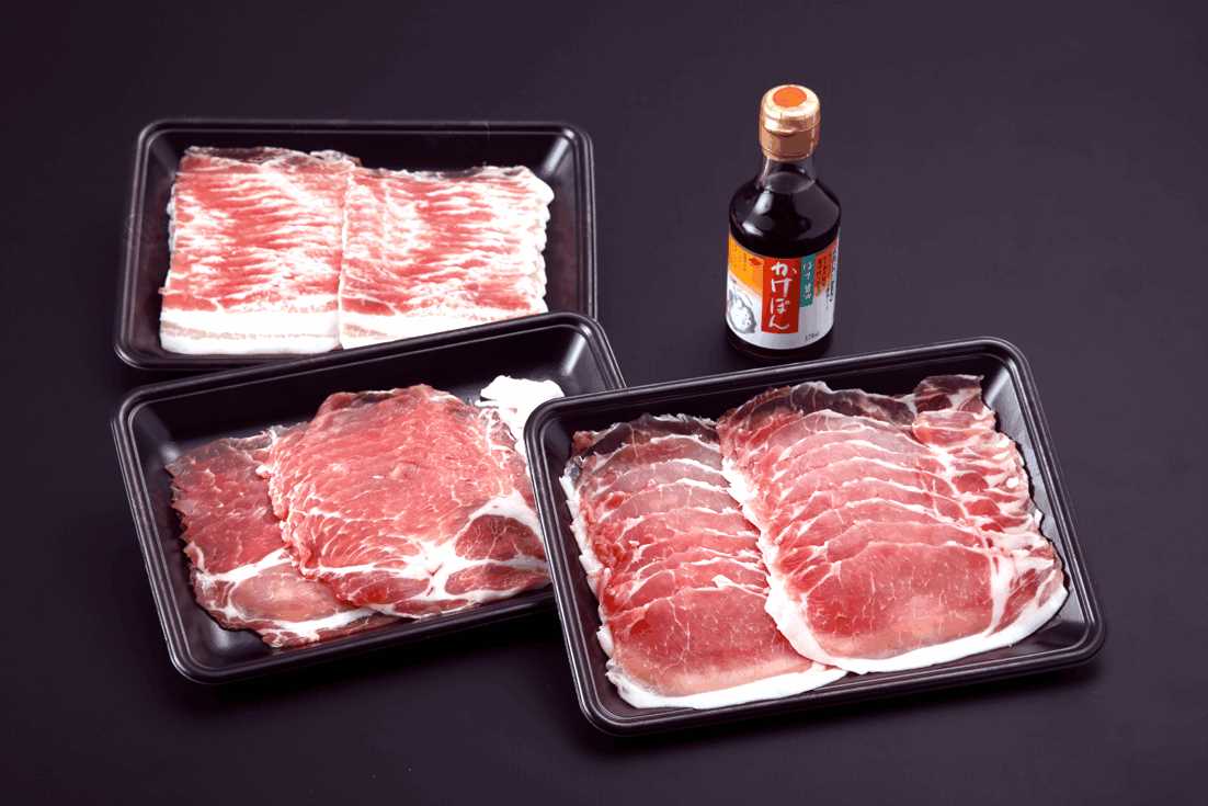 鹿児島黒豚短鼻豚しゃぶしゃぶ 600g/S-2｜有限会社鹿児島ますや