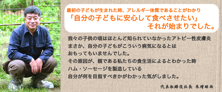 安心安全の鹿児島ますやの無添加商品